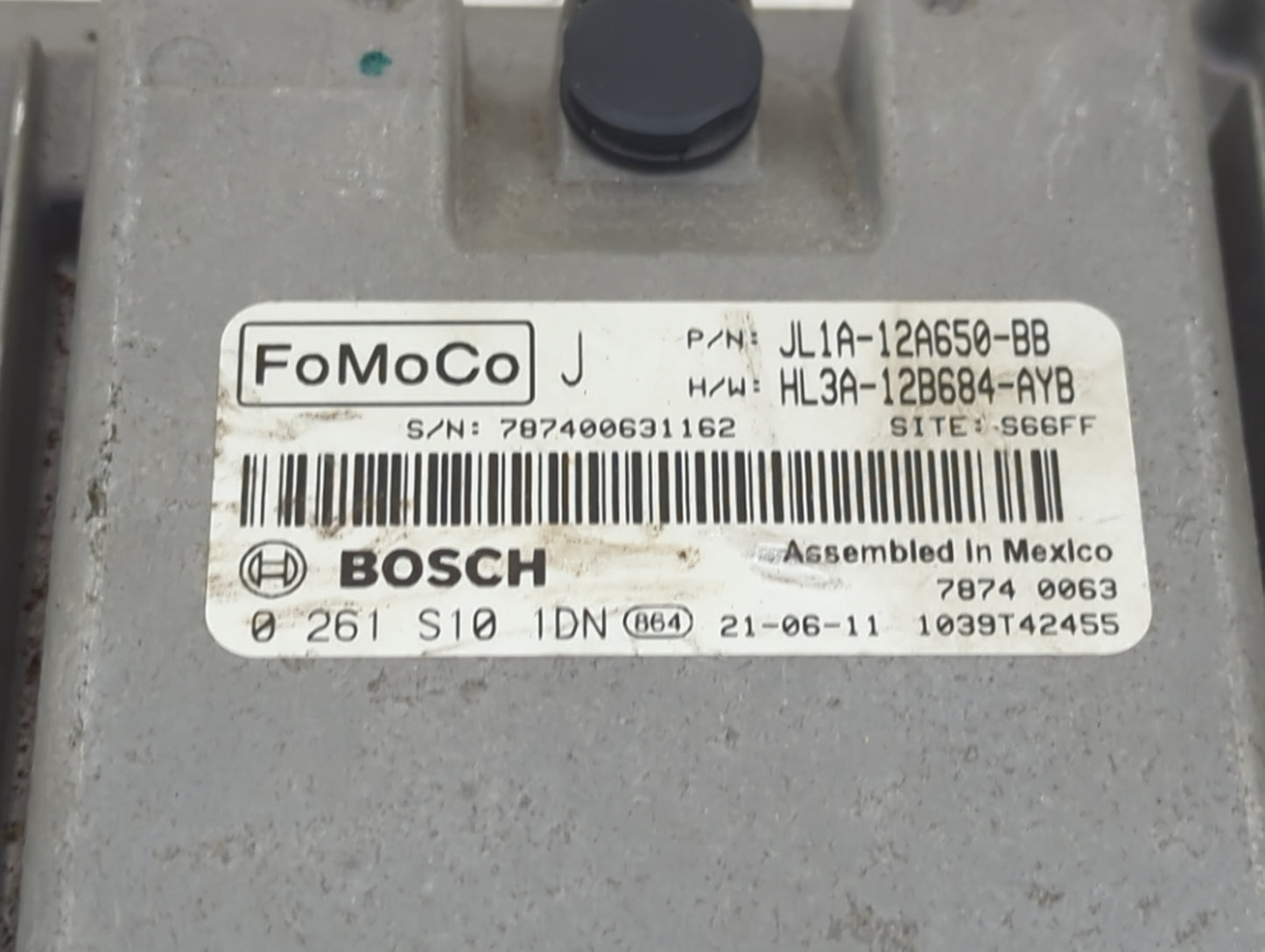 2021 Lincoln Navigator PCM Engine Control Computer ECU ECM PCU OEM P/N:JL1A-12A650-BB HL3A-12B684-AYB, 0261S101DN Fits OEM U