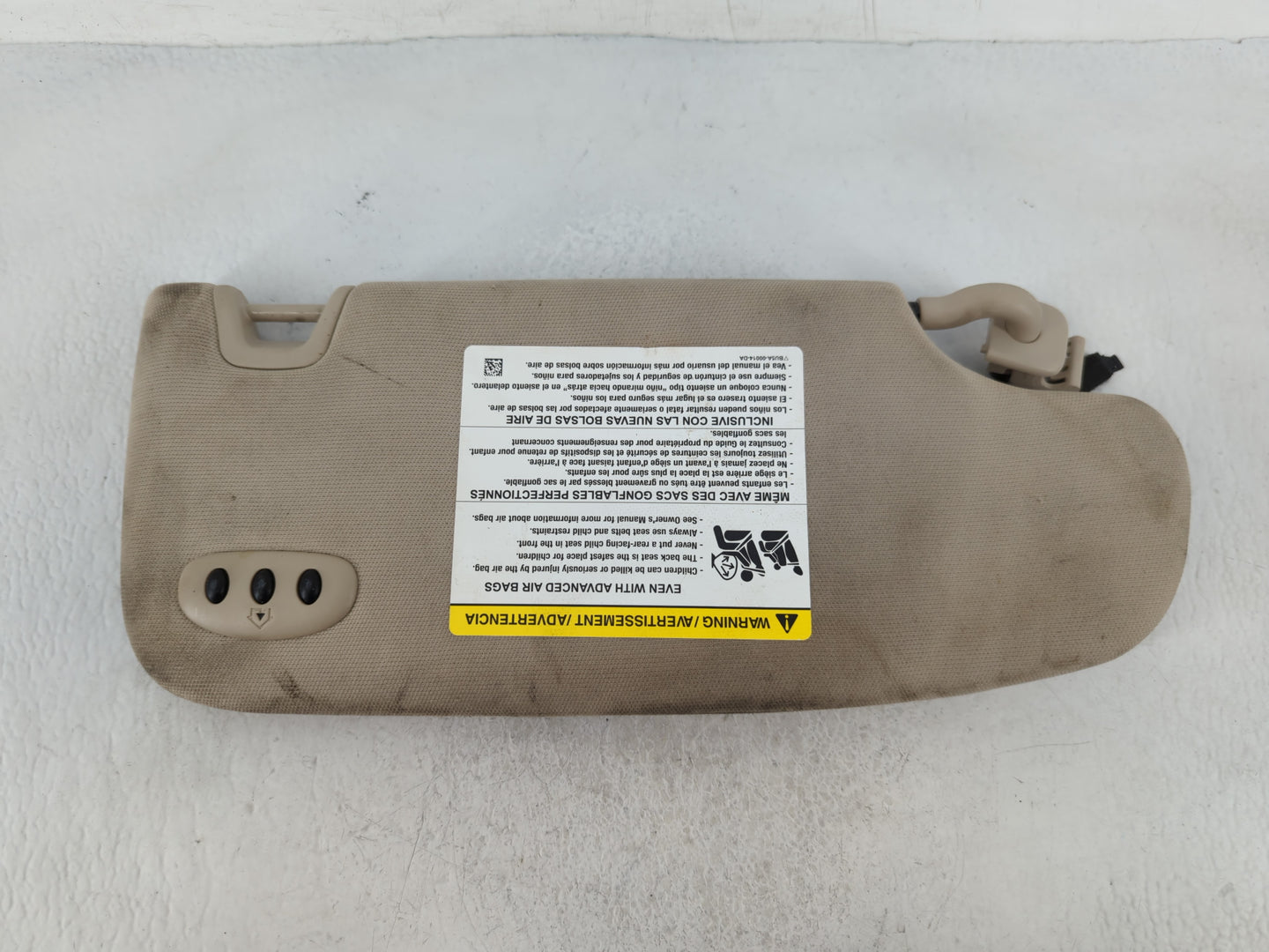 2021 Lincoln Navigator Sun Visor Shade Replacement Driver Left Mirror Fits OEM Used Auto Parts - Oemusedautoparts1.com