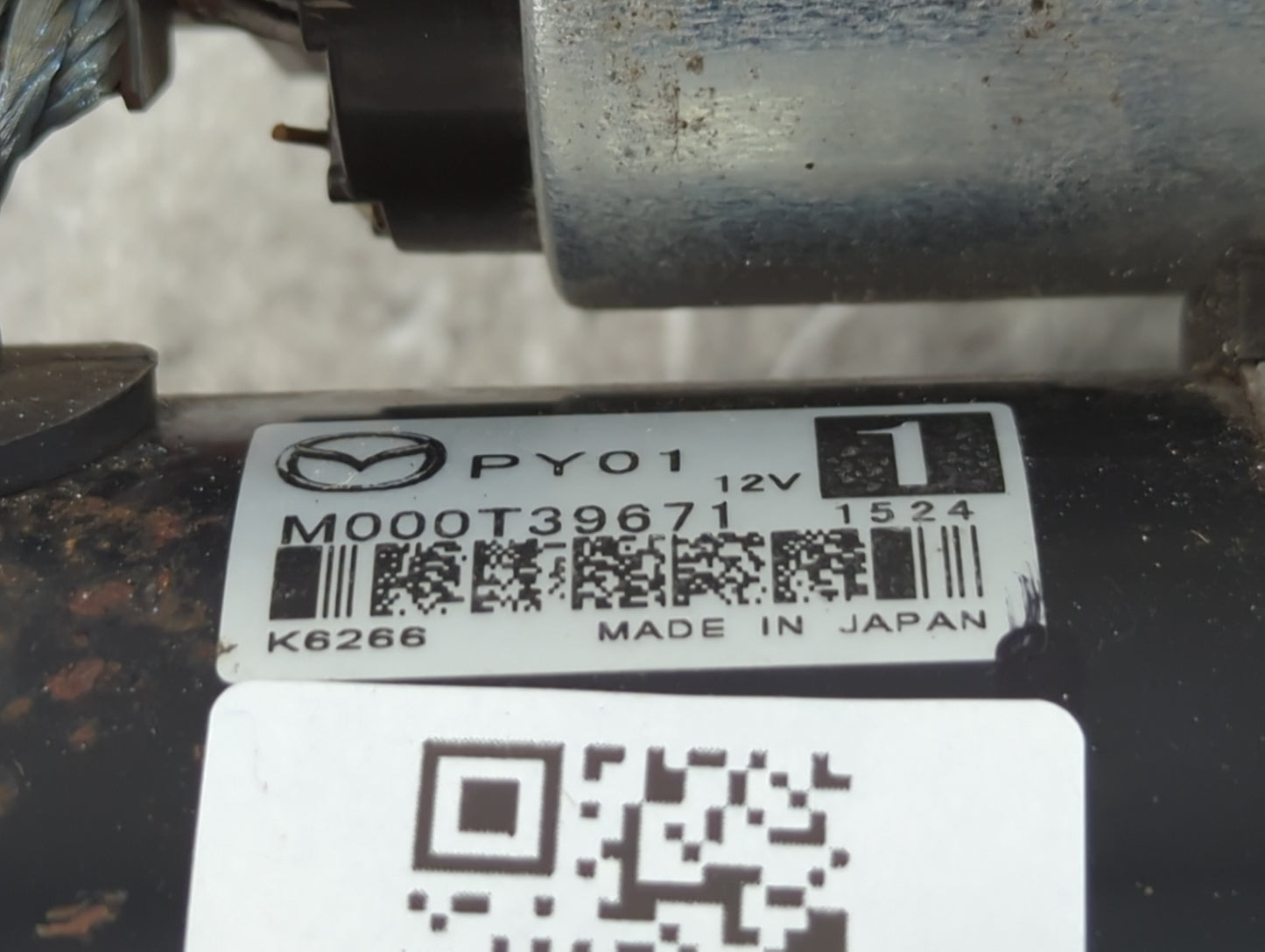 2014-2022 Mazda 3 Car Starter Motor Solenoid OEM P/N:M000T39671 Fits Fits 2014 2015 2016 2017 2018 2019 2020 2021 2022 OEM U
