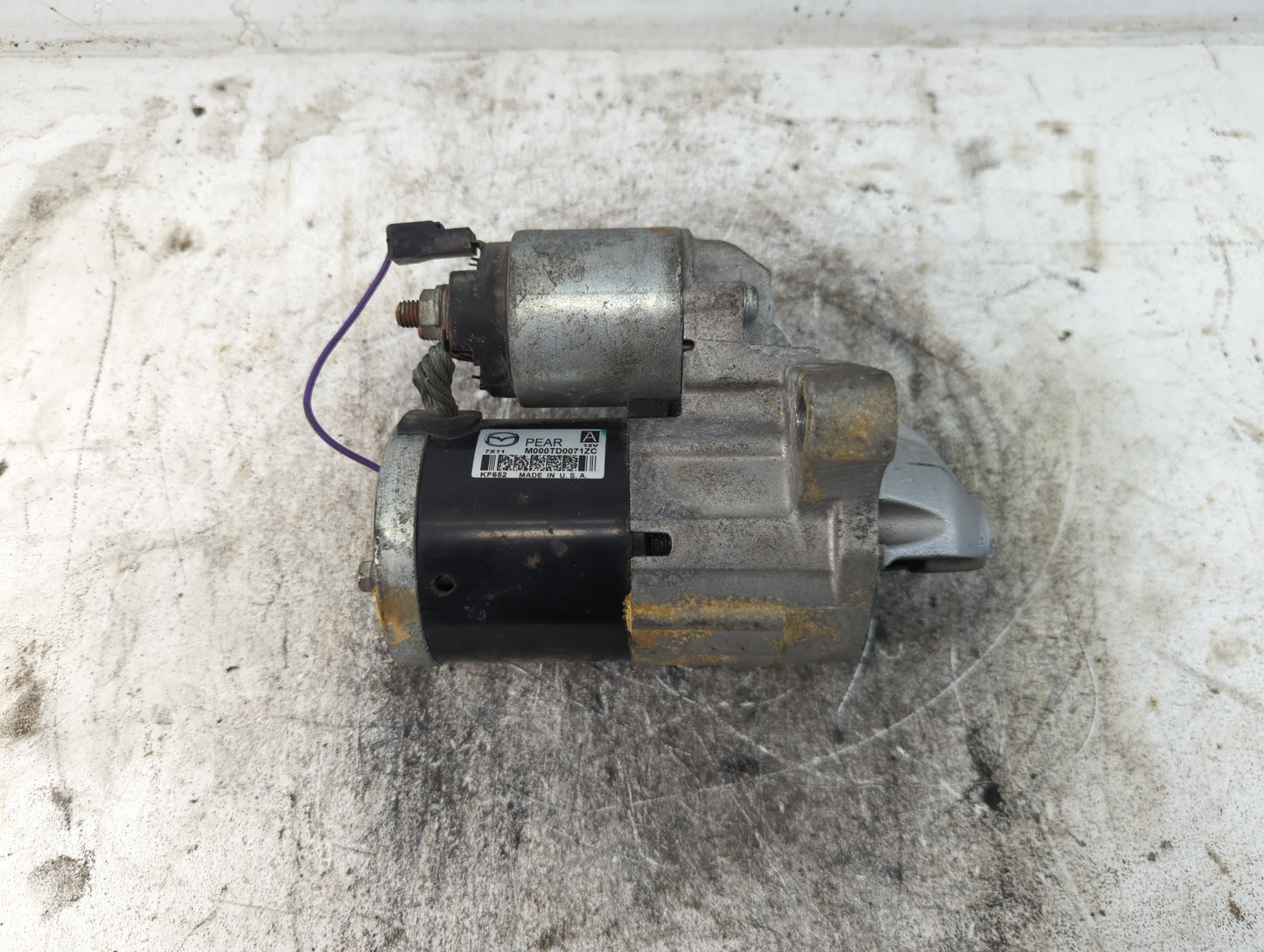 2012-2022 Mazda 3 Car Starter Motor Solenoid OEM P/N:M000TD0071ZC Fits Fits 2012 2013 2014 2015 2016 2017 2018 2019 2020 202