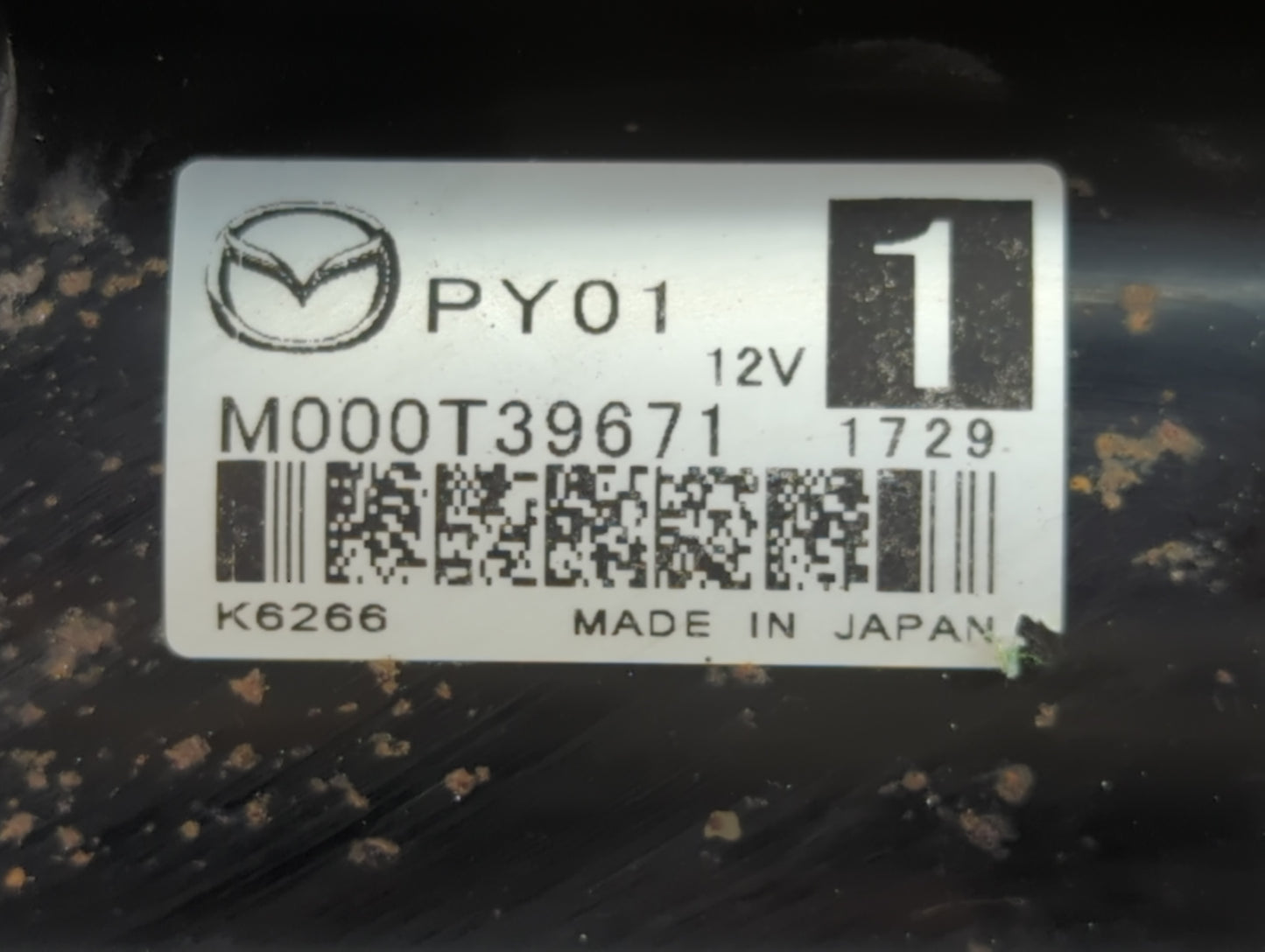 2014-2022 Mazda 3 Car Starter Motor Solenoid OEM P/N:M000T39671 Fits Fits 2014 2015 2016 2017 2018 2019 2020 2021 2022 OEM U