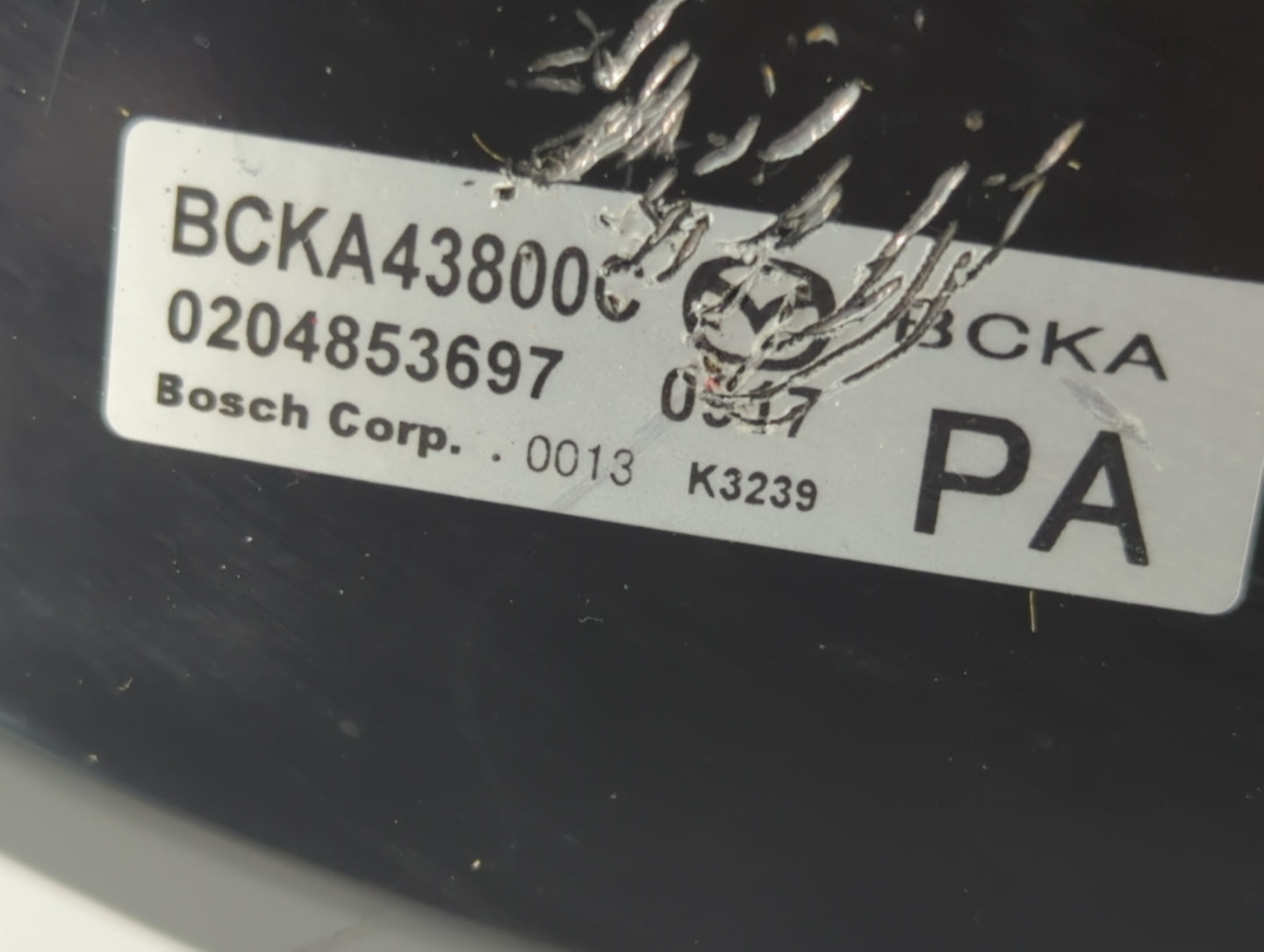2019-2022 Mazda 3 Power Brake Booster Oem 1375117 - Oemusedautoparts1.com