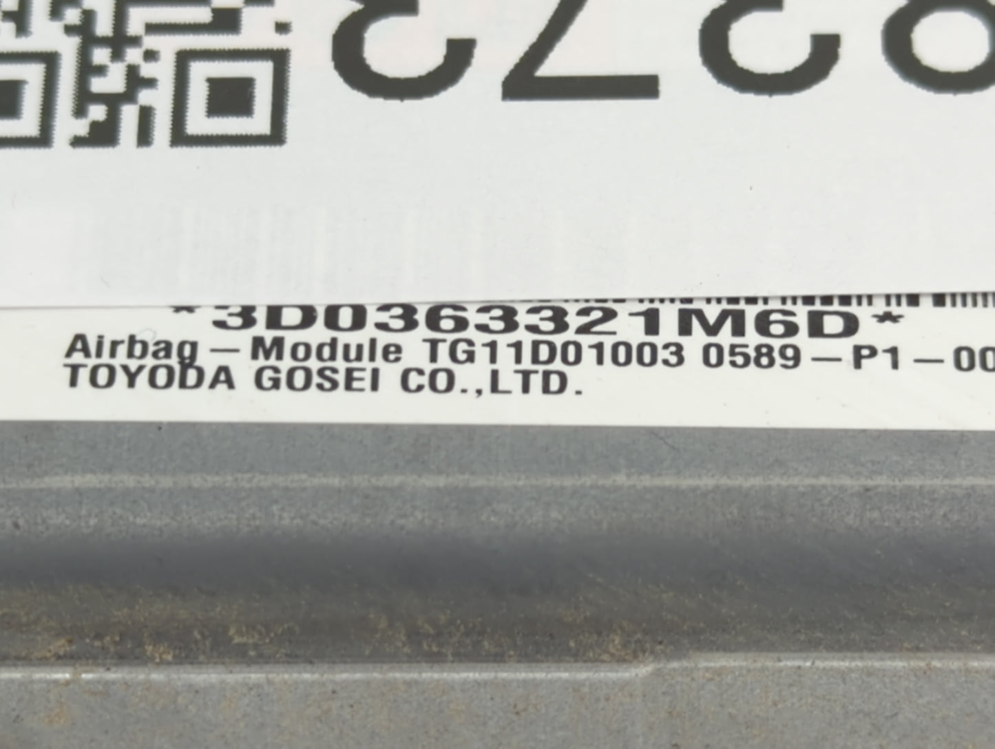 2019-2022 Mazda 3 Air Bag Passenger Right Knee OEM P/N:VA4057KT0 Fits Fits 2019 2020 2021 2022 OEM Used Auto Parts - Oemused