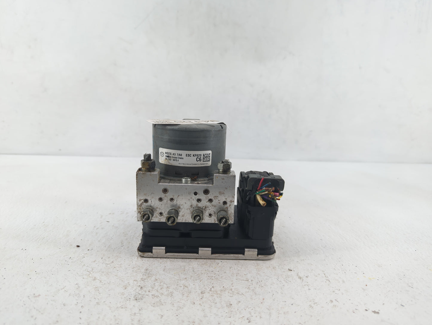 2021 Mazda 3 ABS Pump Control Module Replacement P/N:BDTS 43 7A0 BCKA 43 7A0 B Fits OEM Used Auto Parts - Oemusedautoparts1.
