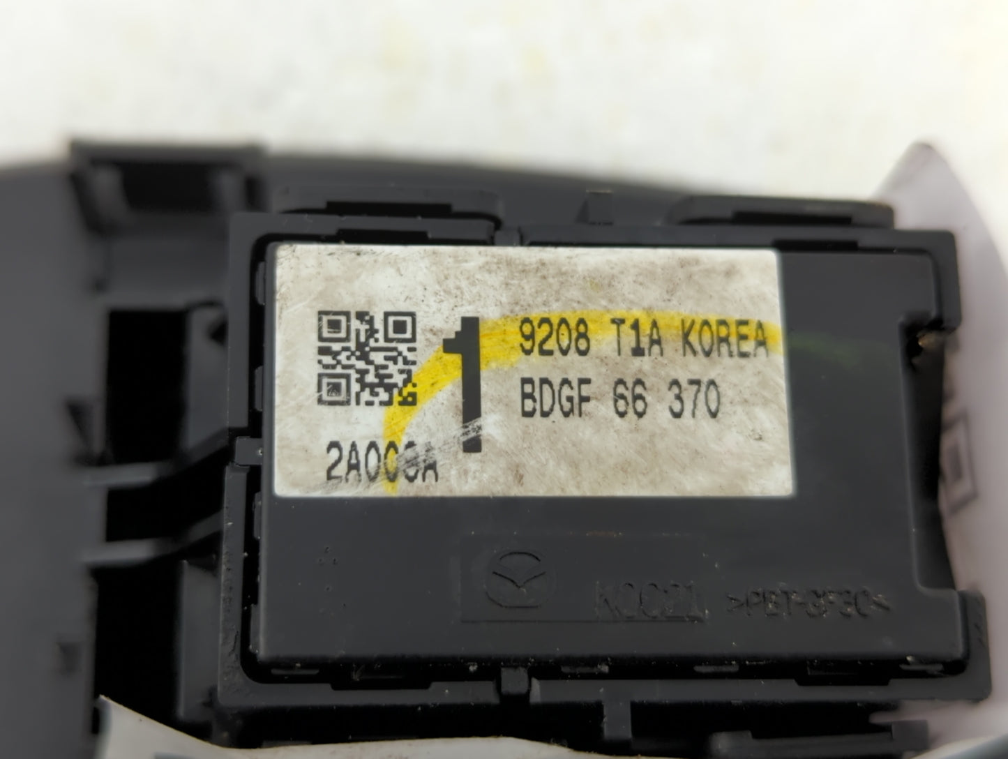2021 Mazda 3 Driver Left Rear Power Window Switch Bdgf 66 370 - Oemusedautoparts1.com