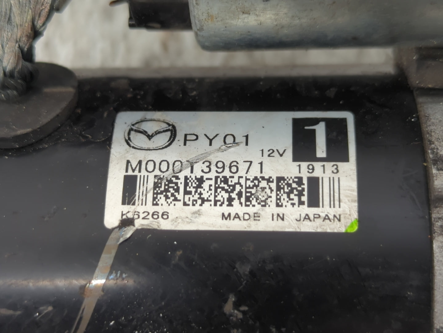 2014-2022 Mazda 3 Car Starter Motor Solenoid OEM P/N:M000T39671 Fits Fits 2014 2015 2016 2017 2018 2019 2020 2021 2022 OEM U