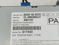 2021-2022 Mazda 3 Radio AM FM Cd Player Receiver Replacement P/N:BDGF 66 9C0V BGMC 66 9C0D Fits Fits 2021 2022 OEM Used Auto