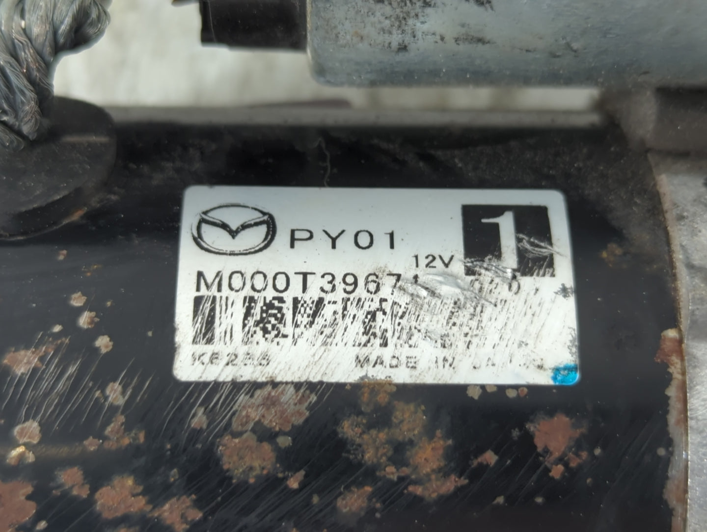 2014-2022 Mazda 3 Car Starter Motor Solenoid OEM P/N:M000T39671 Fits Fits 2014 2015 2016 2017 2018 2019 2020 2021 2022 OEM U
