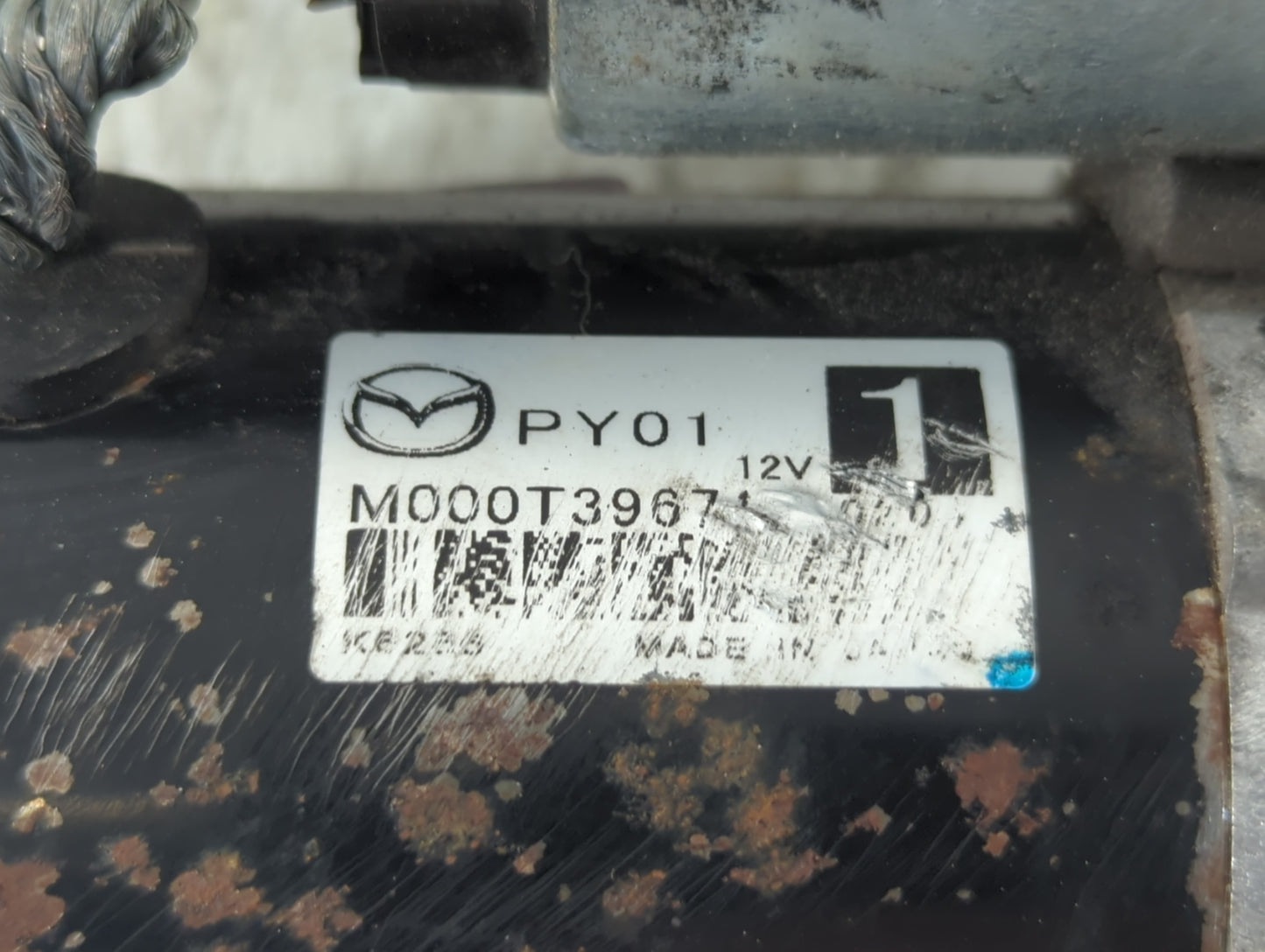 2014-2022 Mazda 3 Car Starter Motor Solenoid OEM P/N:M000T39671 Fits Fits 2014 2015 2016 2017 2018 2019 2020 2021 2022 OEM U