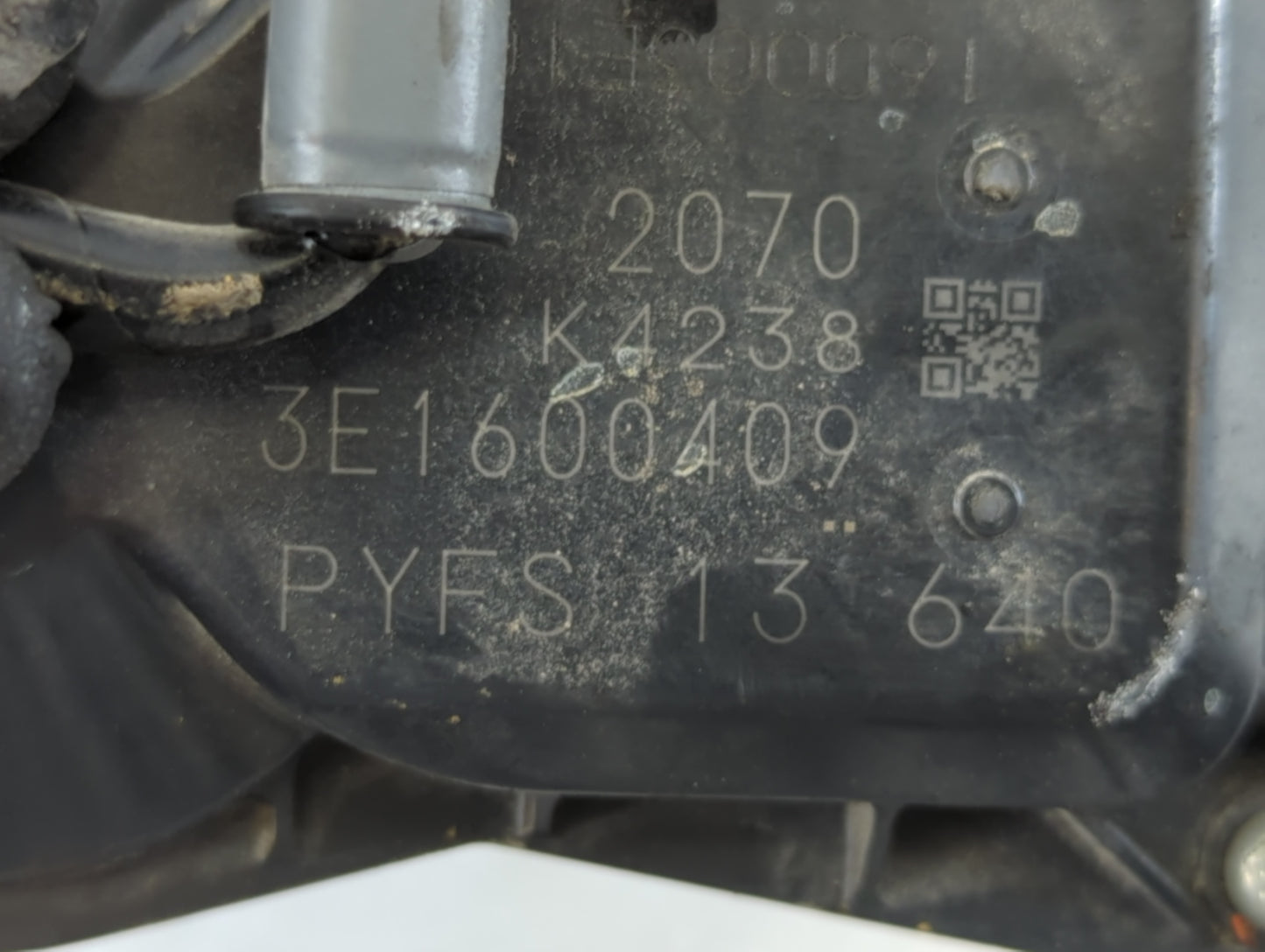 2019-2022 Mazda 3 Throttle Body P/N:K4238 2070, 3E1600409 Fits Fits 2018 2019 2020 2021 2022 OEM Used Auto Parts - Oemusedau