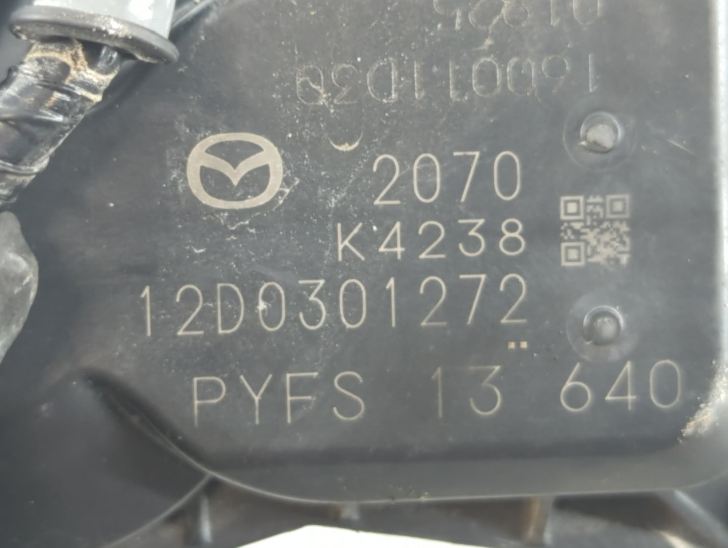 2019-2022 Mazda 3 Throttle Body P/N:12D0301272 Fits Fits 2018 2019 2020 2021 2022 OEM Used Auto Parts - Oemusedautoparts1.co