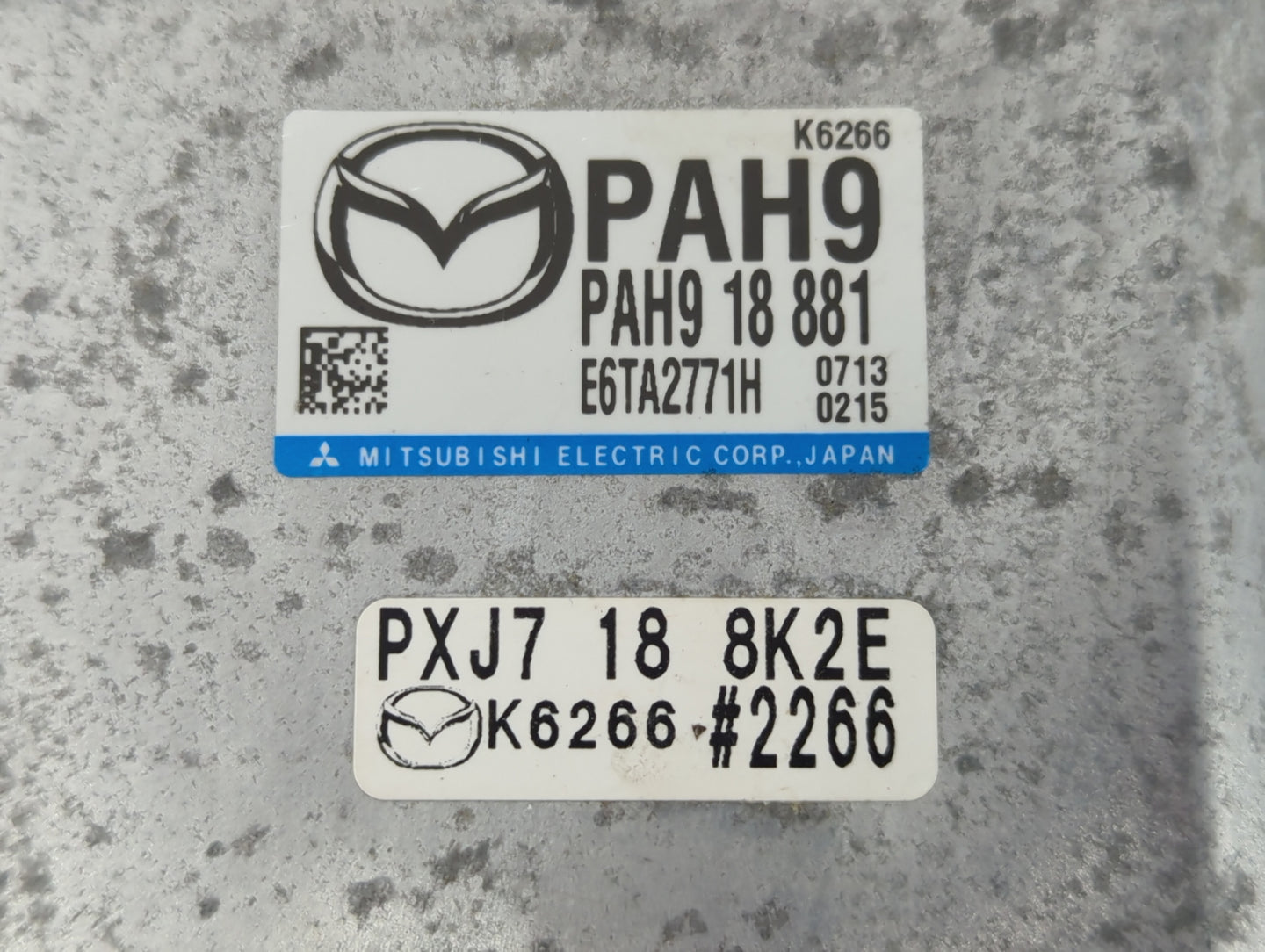 2019-2022 Mazda 3 PCM Engine Control Computer ECU ECM PCU OEM P/N:E6TA2771H PAH9 18 881 Fits Fits 2019 2020 2021 2022 OEM Us