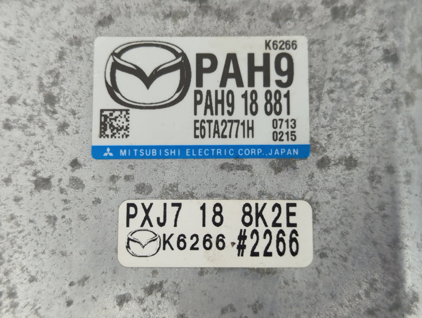 2019-2022 Mazda 3 PCM Engine Control Computer ECU ECM PCU OEM P/N:E6TA2771H PAH9 18 881 Fits Fits 2019 2020 2021 2022 OEM Us