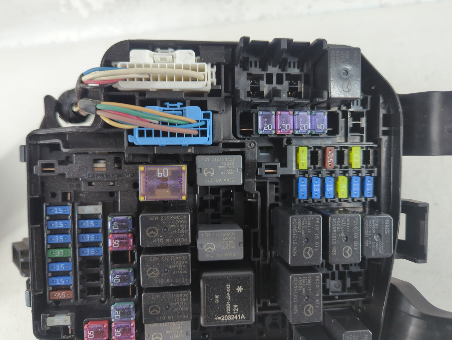 2021 Mazda 3 Fusebox Fuse Box Panel Relay Module P/N:BCKA 6676Y Fits Fits 2020 2022 OEM Used Auto Parts - Oemusedautoparts1.