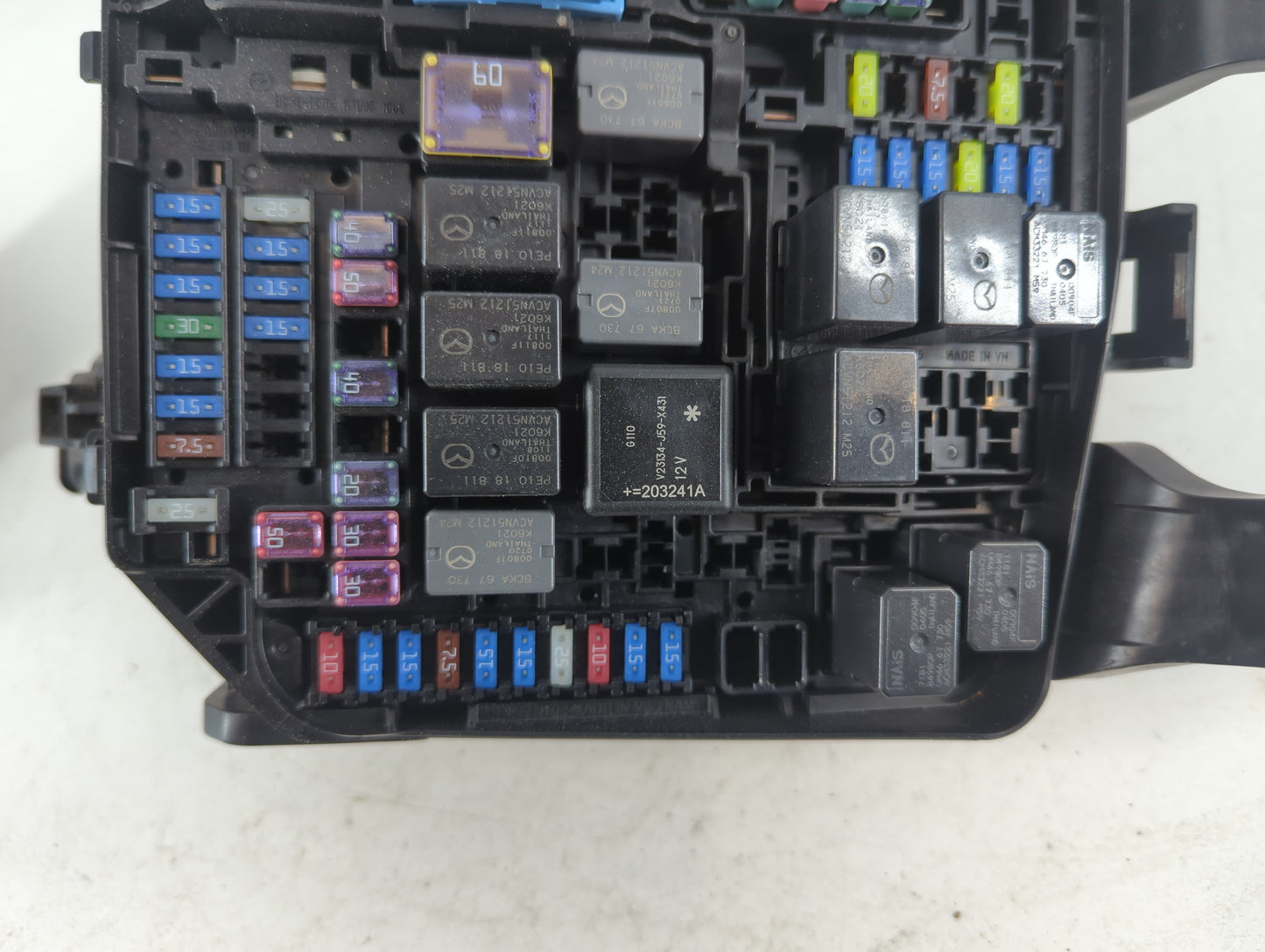 2021 Mazda 3 Fusebox Fuse Box Panel Relay Module P/N:BCKA 6676Y Fits Fits 2020 2022 OEM Used Auto Parts - Oemusedautoparts1.