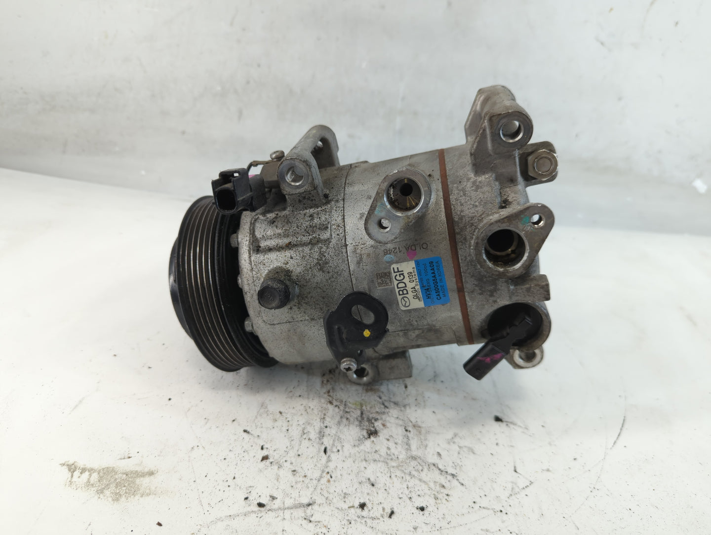 2021 Mazda 3 Alternator Replacement Generator Charging Assembly Engine OEM P/N:CA500G5AAA09 Fits Fits 2019 2020 OEM Used Aut