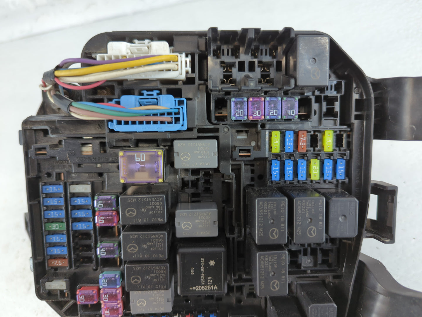 2021 Mazda 3 Fusebox Fuse Box Panel Relay Module P/N:BCKA 6676Y Fits Fits 2020 2022 OEM Used Auto Parts - Oemusedautoparts1.