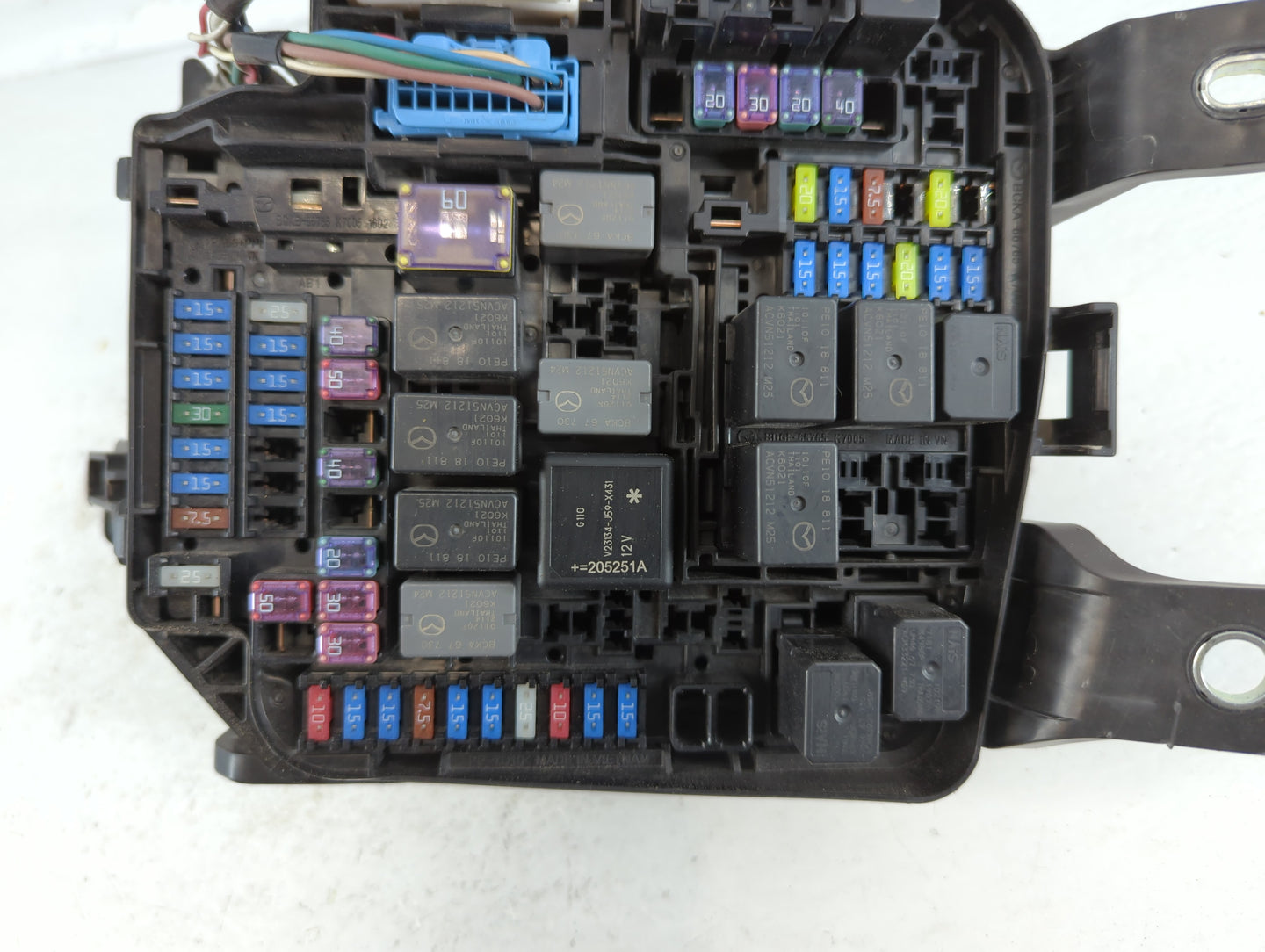 2021 Mazda 3 Fusebox Fuse Box Panel Relay Module P/N:BCKA 6676Y Fits Fits 2020 2022 OEM Used Auto Parts - Oemusedautoparts1.
