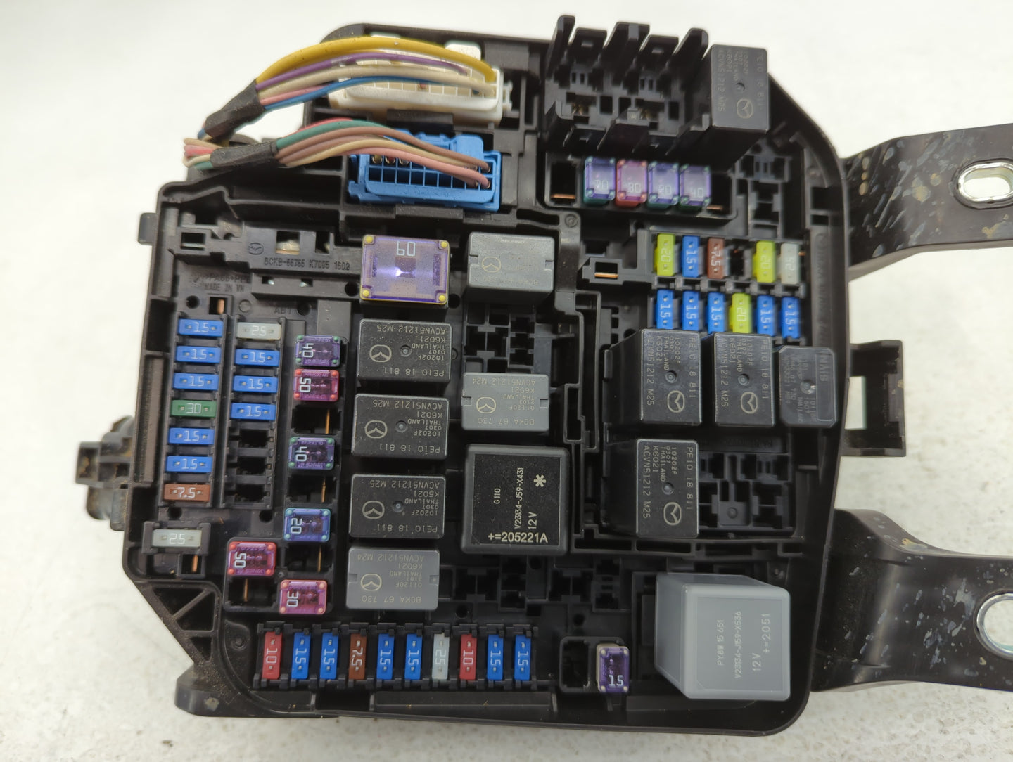 2021 Mazda 5 Fusebox Fuse Box Panel Relay Module P/N:7131>PP-TD10< Fits Fits 2020 2022 OEM Used Auto Parts - Oemusedautopart