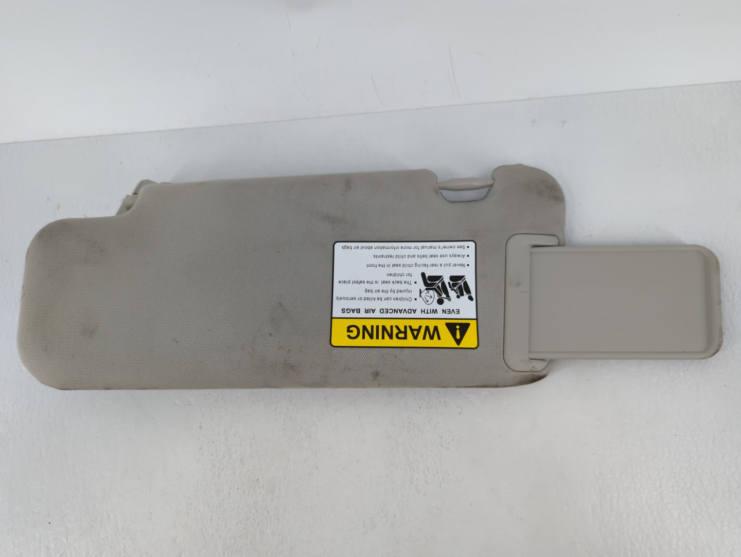 2020-2021 Mazda 6 Sun Visor Shade Replacement Passenger Right Mirror Fits Fits 2020 2021 OEM Used Auto Parts - Oemusedautopa