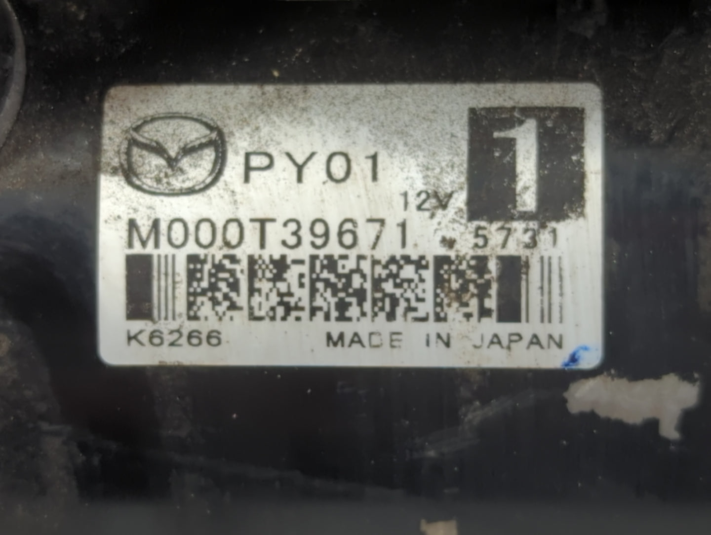 2014-2021 Mazda 6 Car Starter Motor Solenoid OEM P/N:M000T39671 Fits Fits 2014 2015 2016 2017 2018 2019 2020 2021 2022 OEM U
