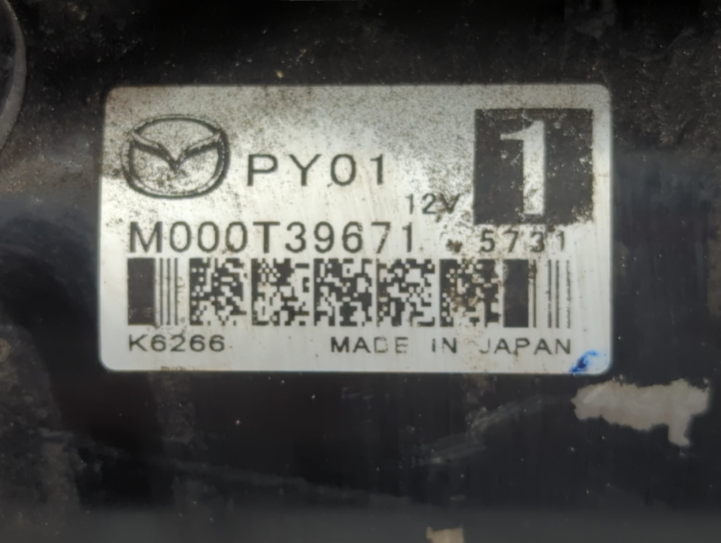 2014-2021 Mazda 6 Car Starter Motor Solenoid OEM P/N:M000T39671 Fits Fits 2014 2015 2016 2017 2018 2019 2020 2021 2022 OEM U