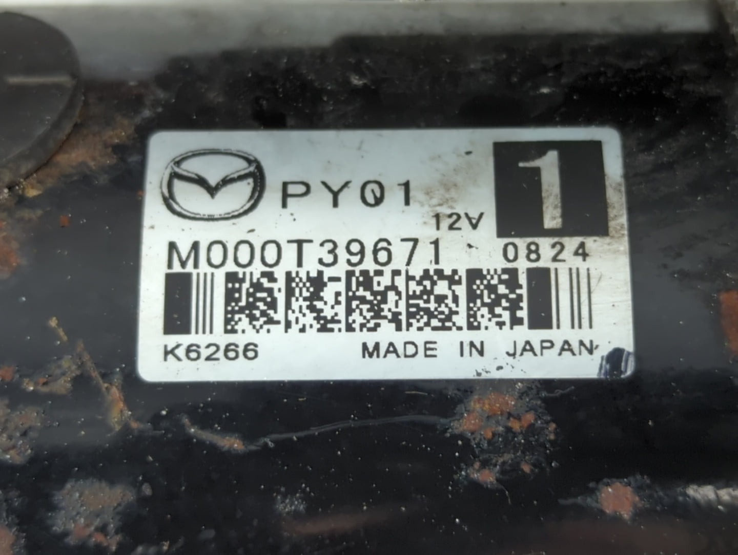 2020-2022 Mazda Cx-30 Car Starter Motor Solenoid OEM P/N:M000T39671 Fits Fits 2014 2015 2016 2017 2018 2019 2020 2021 2022 O