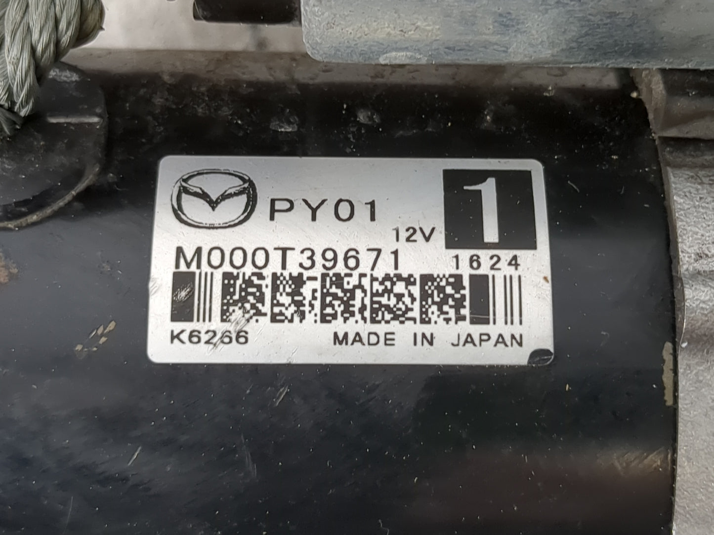 2020-2022 Mazda Cx-30 Car Starter Motor Solenoid OEM P/N:M000T39671 Fits Fits 2014 2015 2016 2017 2018 2019 2020 2021 2022 O