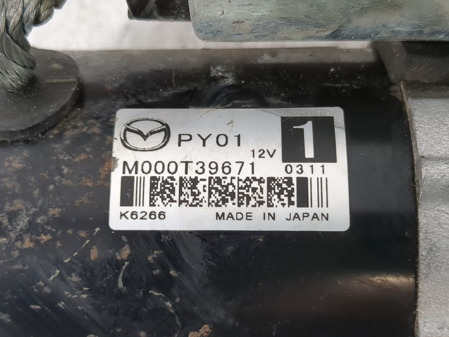 2020-2022 Mazda Cx-30 Car Starter Motor Solenoid OEM P/N:1526 M00CT39671 Fits Fits 2014 2015 2016 2017 2018 2019 2020 2021 2