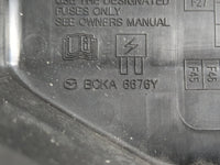 2020-2022 Mazda Cx-30 Fusebox Fuse Box Panel Relay Module P/N:BCKA 6676Y Fits Fits 2020 2021 2022 OEM Used Auto Parts - Oemu