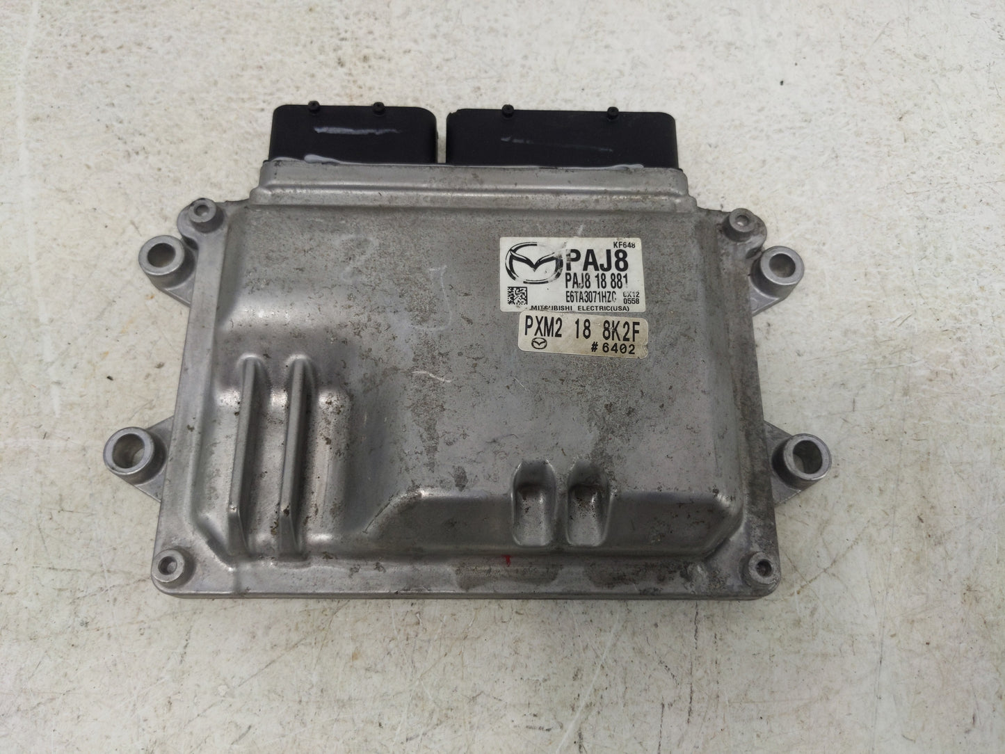 2020-2022 Mazda Cx-30 PCM Engine Control Computer ECU ECM PCU OEM P/N:PAJ8 18 881, E6TA3071HZC, PXM2 18 8K2F Fits OEM Used A
