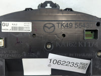 2021 Mazda Cx-5 Instrument Cluster Speedometer Gauges P/N:TK49 55430 Fits OEM Used Auto Parts - Oemusedautoparts1.com