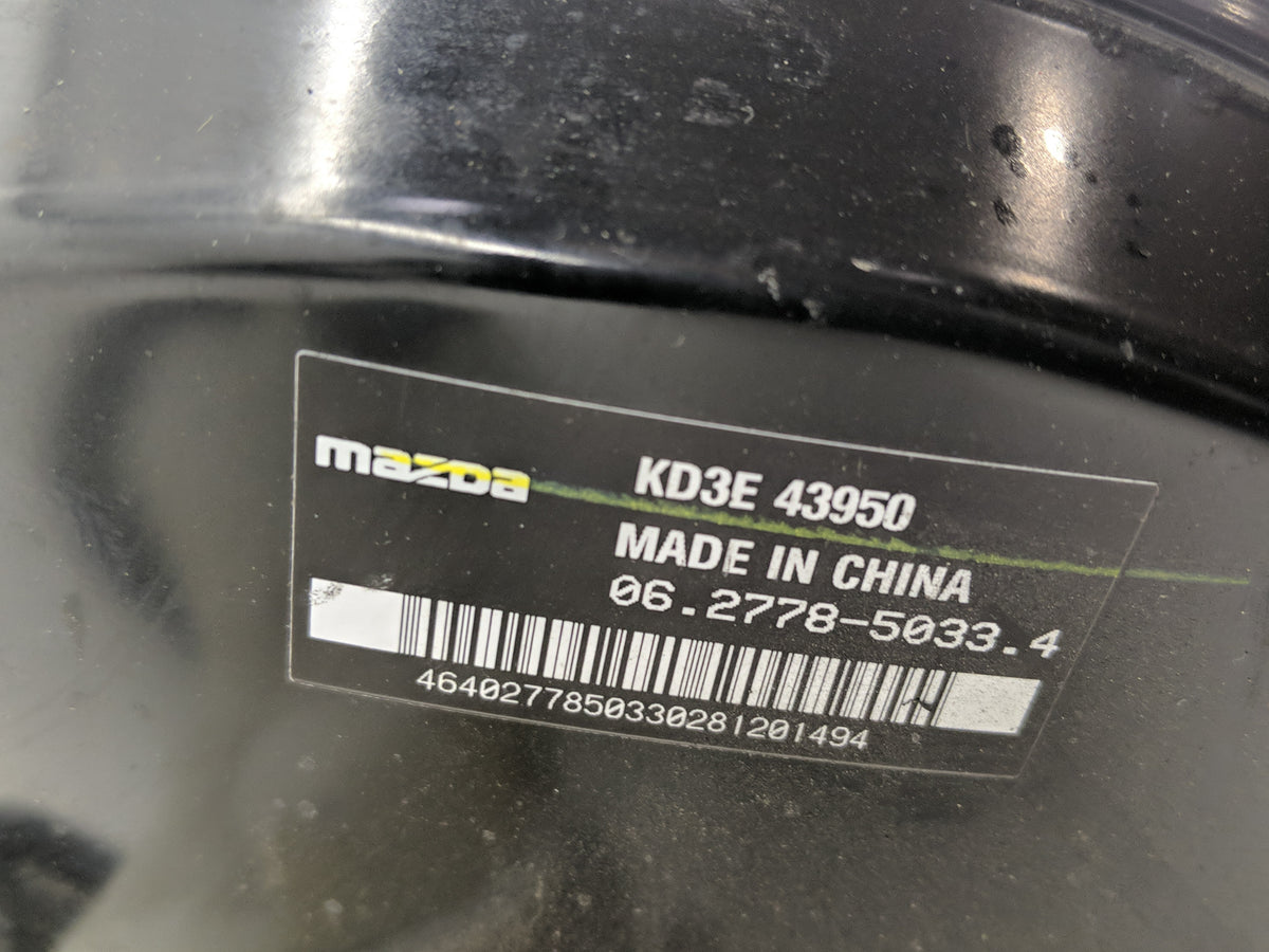 2019-2022 Mazda Cx-5 Power Brake Booster Oem - Oemusedautoparts1.com