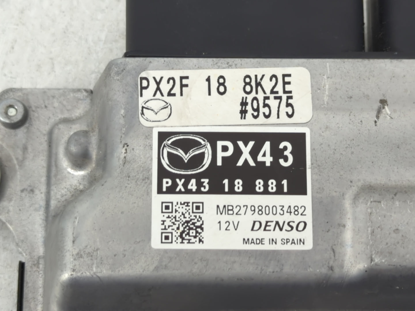 2019-2022 Mazda Cx-5 PCM Engine Control Computer ECU ECM PCU OEM P/N:PX43 18 881 Fits Fits 2019 2020 2021 2022 OEM Used Auto