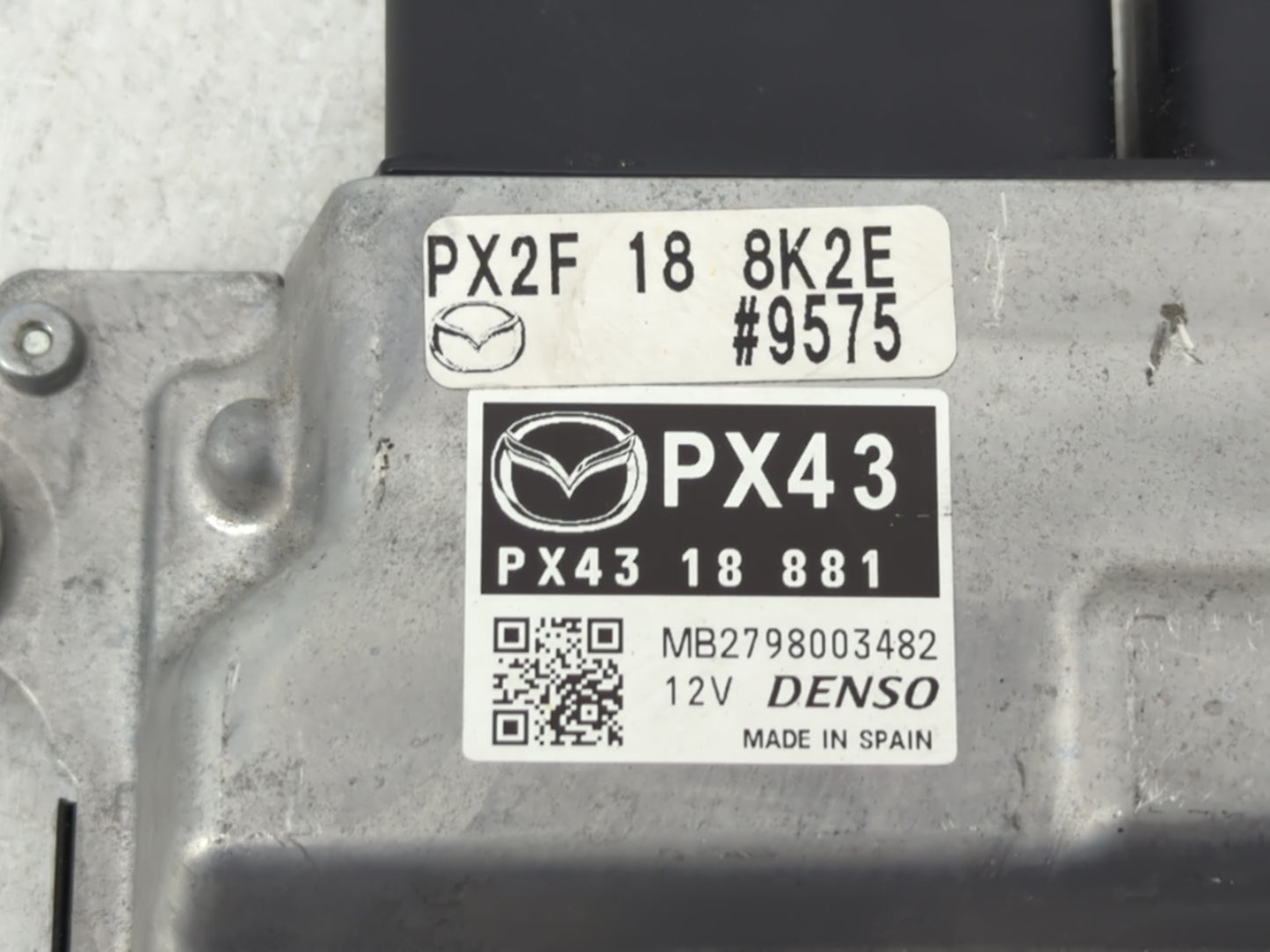 2019-2022 Mazda Cx-5 PCM Engine Control Computer ECU ECM PCU OEM P/N:PX43 18 881 Fits Fits 2019 2020 2021 2022 OEM Used Auto