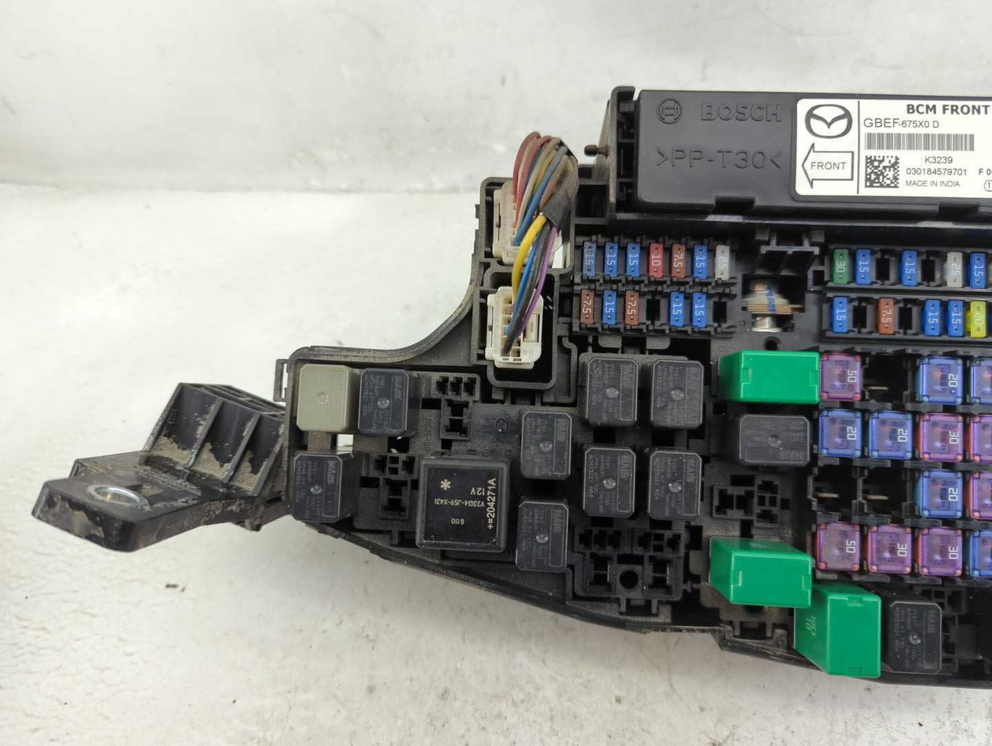 2013-2022 Mazda Cx-5 Fusebox Fuse Box Panel Relay Module P/N:GBEF-675X0 D Fits OEM Used Auto Parts - Oemusedautoparts1.com