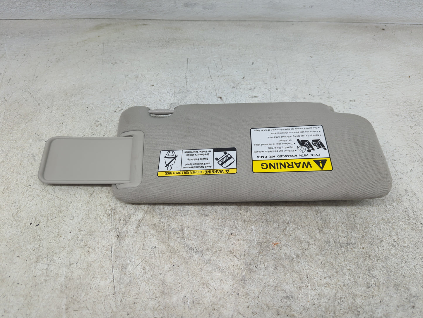2021-2022 Mazda Cx-5 Sun Visor Shade Replacement Driver Left Mirror Fits Fits 2021 2022 OEM Used Auto Parts - Oemusedautopar