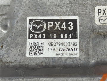 2021 Mazda Cx-5 PCM Engine Control Computer ECU ECM PCU OEM P/N:PX43 18 881 PX2H 18 8K2F Fits OEM Used Auto Parts