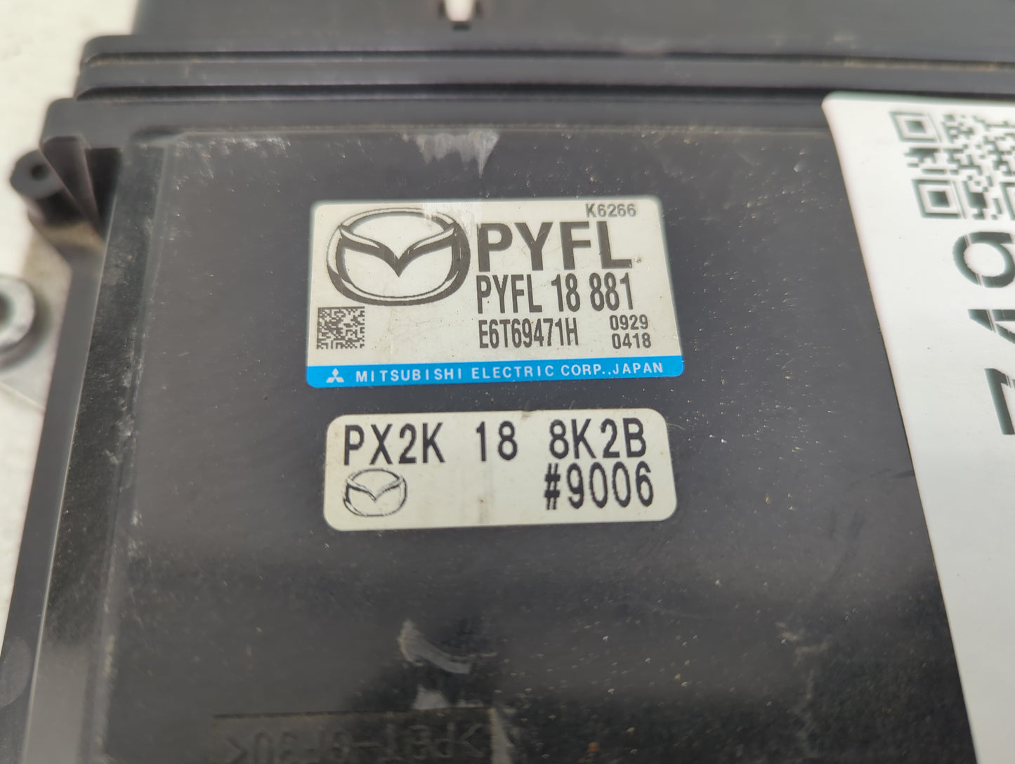 2019-2022 Mazda Cx-5 PCM Engine Control Computer ECU ECM PCU OEM P/N:PYFL 18 881 E6T69471H Fits Fits 2019 2020 2021 2022 OEM