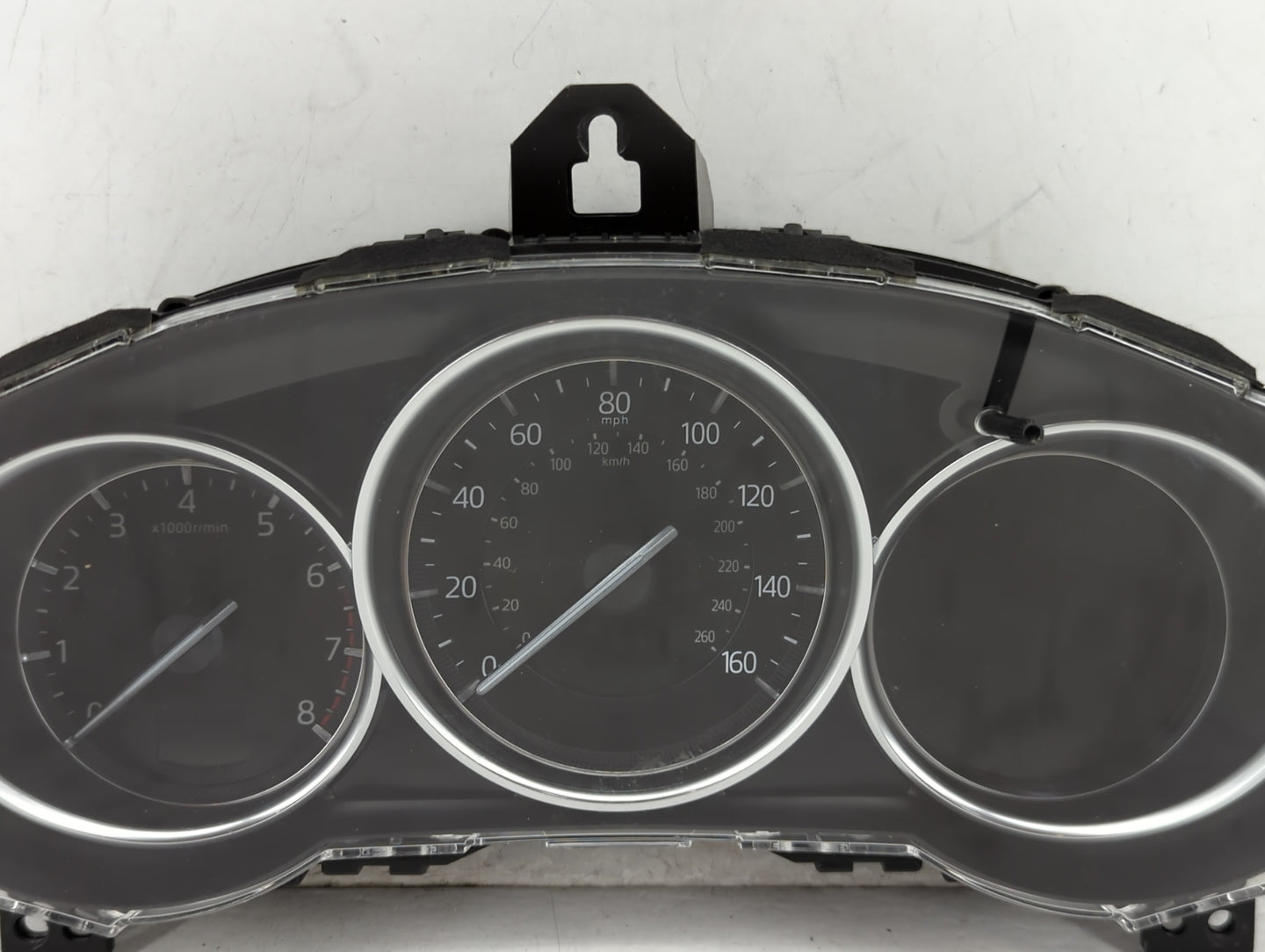 2021 Mazda Cx-5 Instrument Cluster Speedometer Gauges P/N:TK4955430 H465A-B, KA162, KT174 Miles: Fits OEM Used Auto Parts - 