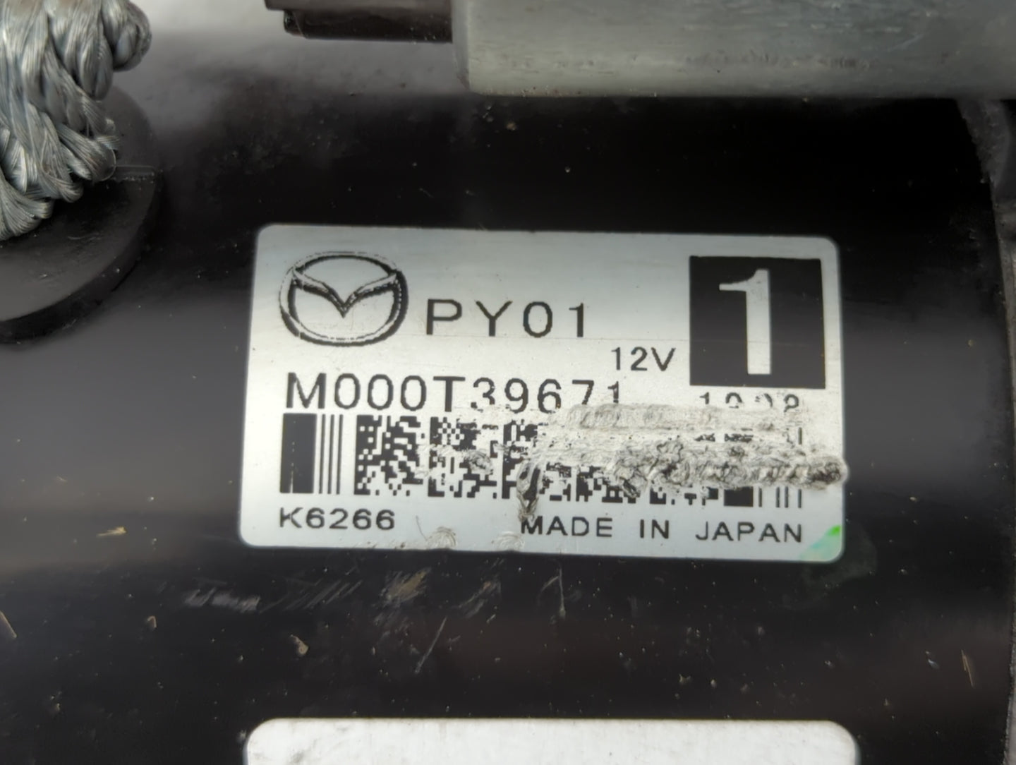 2014-2022 Mazda Cx-5 Car Starter Motor Solenoid OEM P/N:M000T39671 Fits Fits 2014 2015 2016 2017 2018 2019 2020 2021 2022 OE