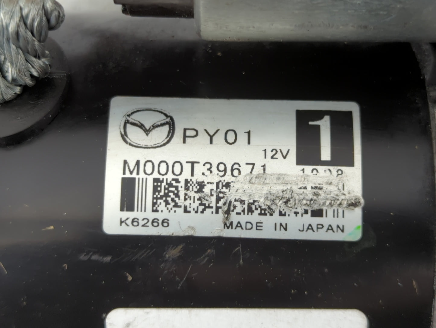 2014-2022 Mazda Cx-5 Car Starter Motor Solenoid OEM P/N:M000T39671 Fits Fits 2014 2015 2016 2017 2018 2019 2020 2021 2022 OE