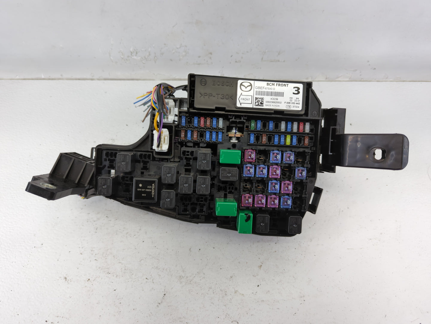 2013-2022 Mazda Cx-5 Fusebox Fuse Box Panel Relay Module P/N:KD47-66767 7154-7634-30 Fits OEM Used Auto Parts - Oemusedautop