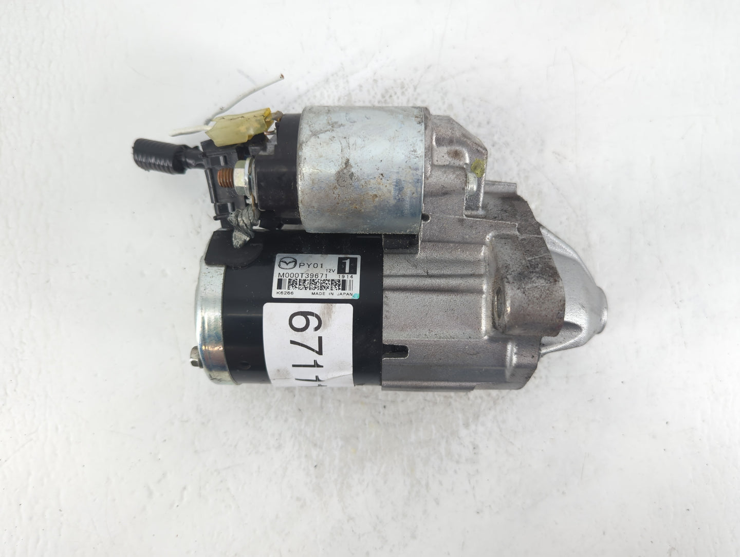 2014-2022 Mazda Cx-5 Car Starter Motor Solenoid OEM P/N:PY01 M000T39671 Fits Fits 2014 2015 2016 2017 2018 2019 2020 2021 20