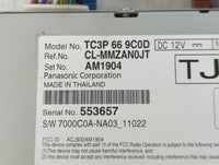 2021-2022 Mazda Cx-5 Radio AM FM Cd Player Receiver Replacement P/N:TC3P-66 9C0D Fits Fits 2021 2022 OEM Used Auto Parts - O