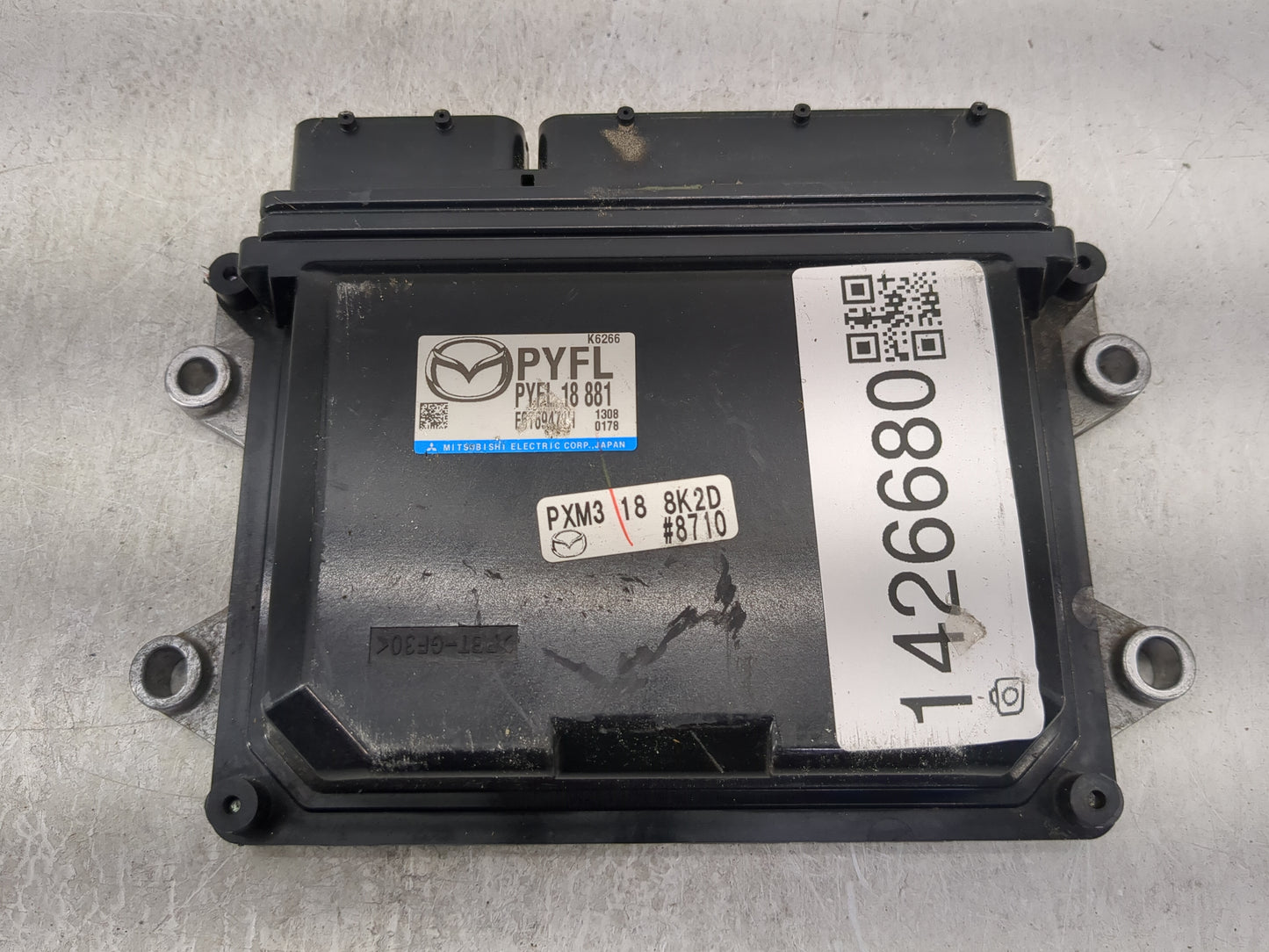 2016-2022 Mazda Cx-9 PCM Engine Control Computer ECU ECM PCU OEM P/N:PYFL 18 881 Fits Fits 2016 2017 2018 2019 2020 2021 202