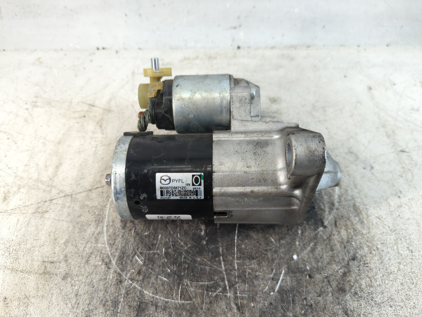 2016-2022 Mazda Cx-9 Car Starter Motor Solenoid OEM P/N:M000TD5671ZC Fits Fits 2016 2017 2018 2019 2020 2021 2022 OEM Used A