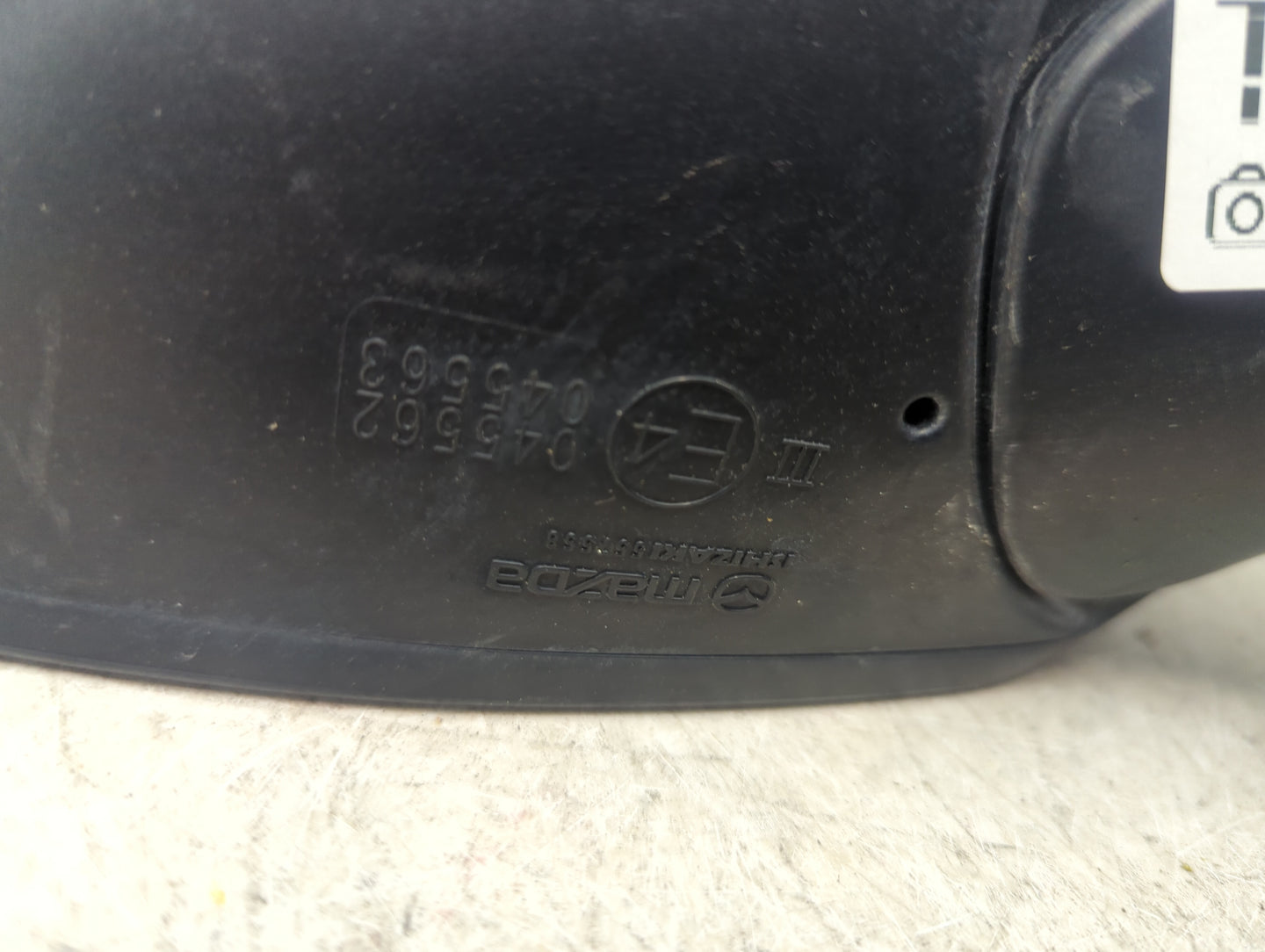 2021 Mazda Mazda3 Passenger Side View Mirror - Right Door Mirror OEM Used - Oemusedautoparts1.com