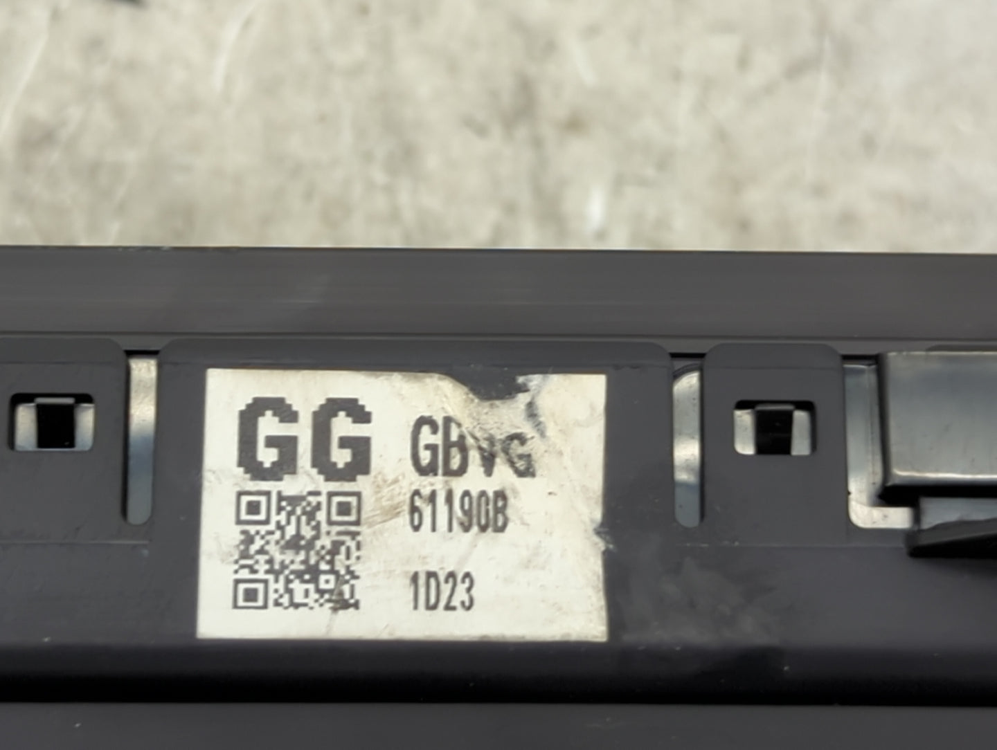 2021 Mazda Mazda6 Climate Control Module Temperature AC/Heater Replacement P/N:GBVG61190B Fits Fits 2018 2019 2020 OEM Used 