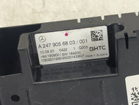 2021 Mercedes-Benz A-Class Climate Control Module Temperature AC/Heater Replacement P/N:A2479056803 Fits OEM Used Auto Parts